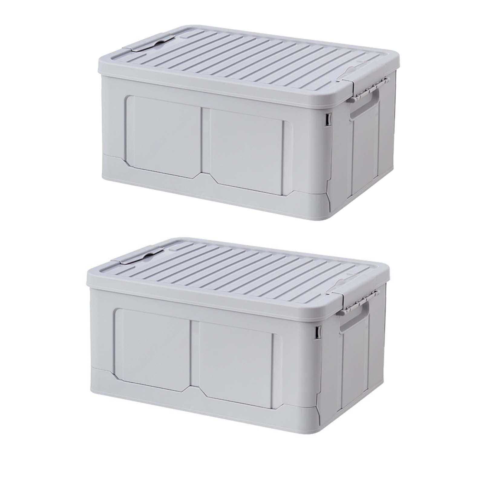 グレーの折りたたみ作品収納ケース 【公式通販】