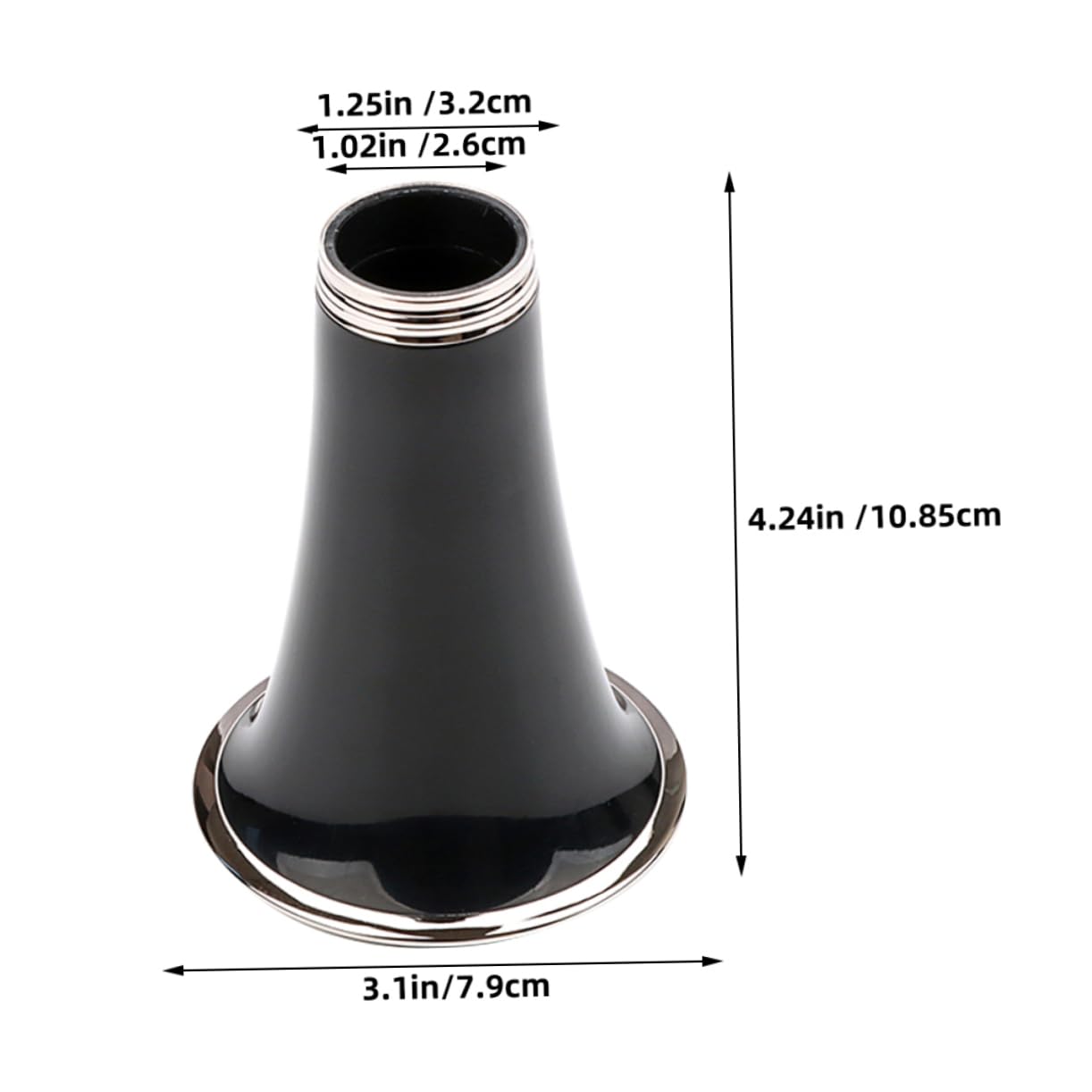 Toddmomy Replacement Clarinet Bell for Beginners Clarinet Bell Portable Lightweight Design Exceptional Sound Quality for Various Music Styles for Student