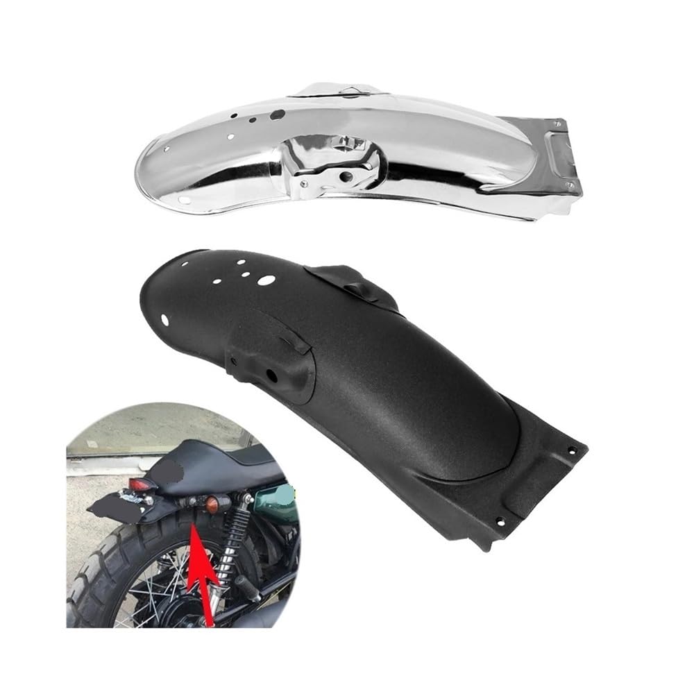 Parafango Per Moto, Protezione Per Ruota, Nero Cromato