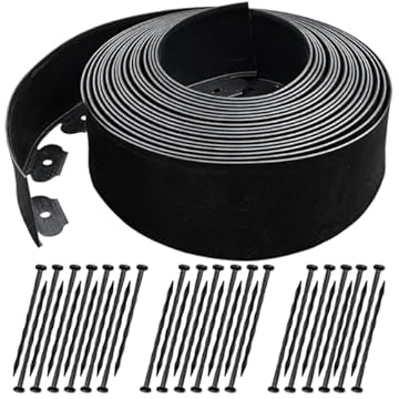 Heavy Duty Plastic Garden Edging – Are These the Game Changers You Need? 2 heavy duty plastic garden edging