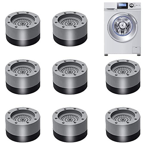 8 Stück Universal Schwingungsdämpfer, Waschmaschine Füße Pad, Anti Vibration Waschmaschine, Gummi Waschmaschine Füße, Anti Vibrations Füße, Für Waschmaschine Und Trockner, Tables, Chairs Cover