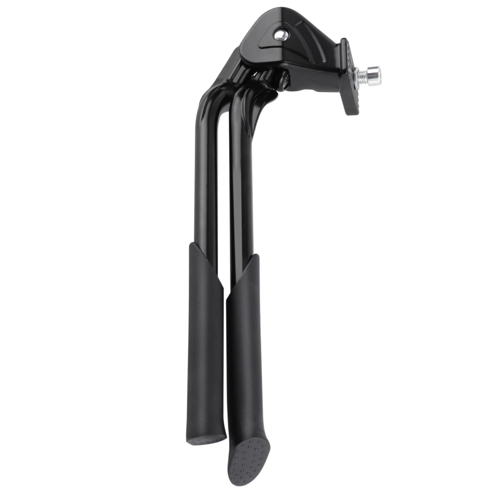 Cavalletto Bici Regolabile in Alluminio Doppio Supporto Pieghevole per Mountain e Bici da Corsa Stand Bike Salvaspazio Adatto Diversi Modelli