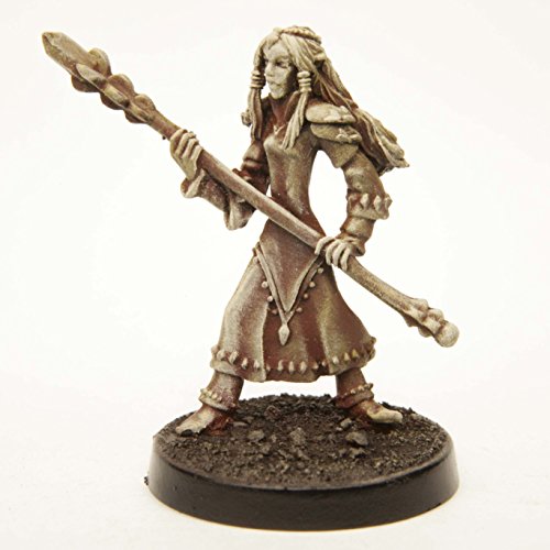 Stonehaven Elf Mage Miniature Figure (For 28Mm Scale Table Top War Games) - Made In Usa #TOP2