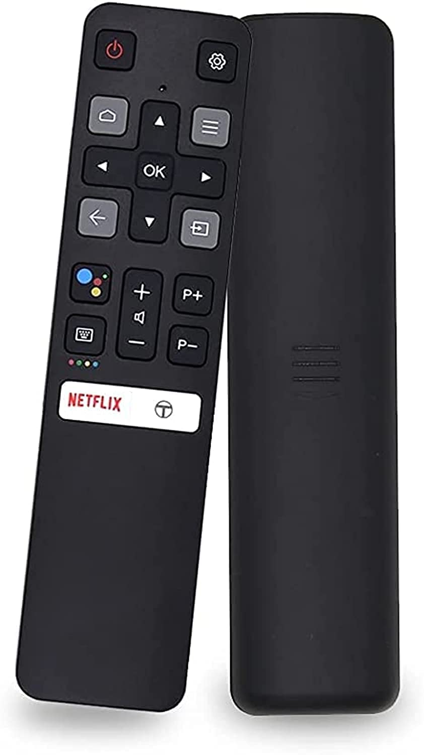 HCE Replacement TCL TV Remote Control RC802V for TCL Android 4K UHD Smart TV 40S330 32S330 65Q637 55Q637 40S334 32S334 70S430 55S430