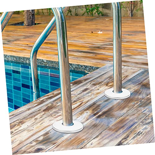 Placas decorativas para escalera de piscina acero inox 2 pzas miniatura 4