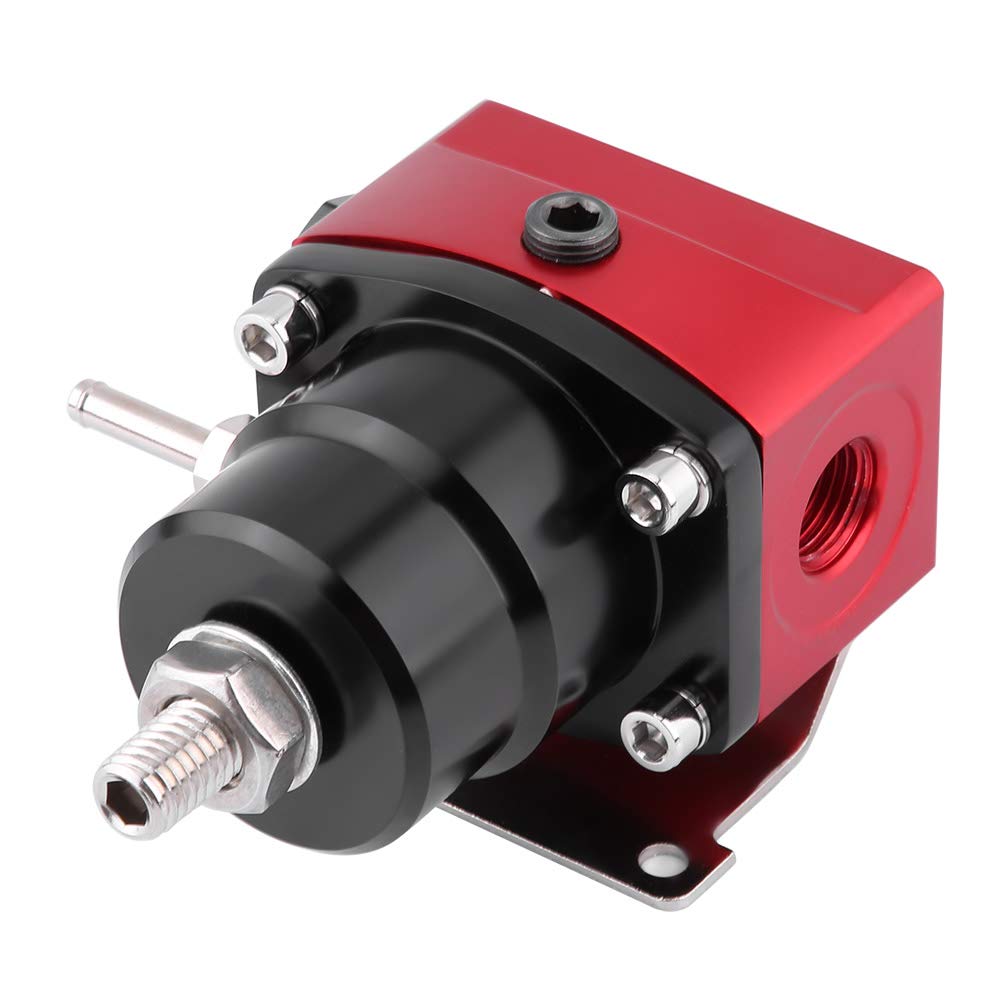 KIMISS Kit regolatore di pressione carburante universale regolabile 0-100psi calibro AN 6 raccordo