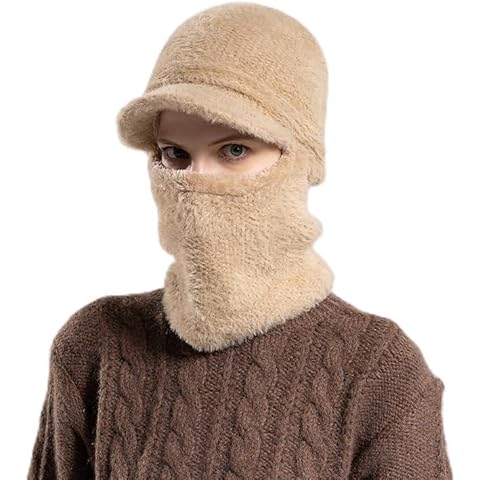 Yanmucy Winter Warm Plush Baseball Cap Cover