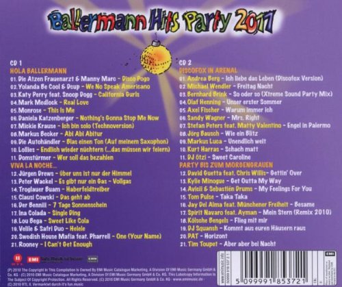 Ballermann Hits Party 2011