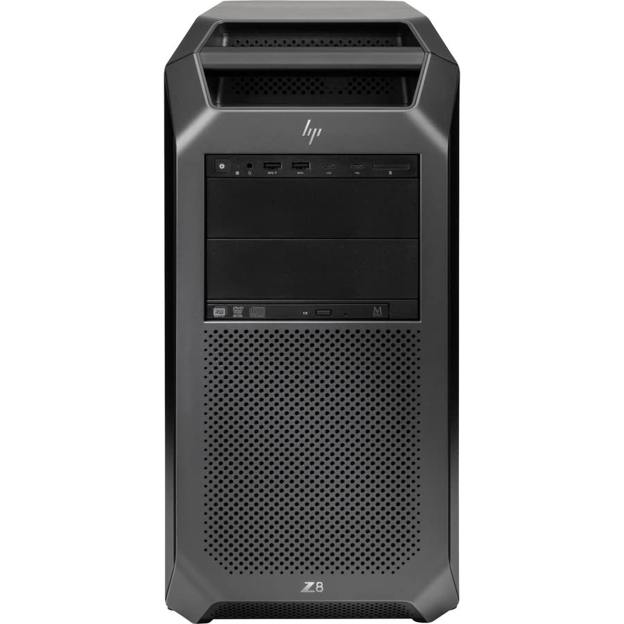 HP Z8 G4 Workstation - Intel Xeon Gold Dodeca-core (12 Core) 4214R 2.40 GHz - 32 GB DDR4 SDRAM RAM - 512 GB SSD - Tower, Black (Renewed)