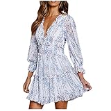 Abend Kleider Lange Kleider Elegant Hochzeitskleid Eng Herbst Und Winterrock Damen Pastell Kleid Langer Rock Damen Brautkleider Festkleider Hochzeitskleid Langarm Damen Kleidung (a-Hell Blau,S)