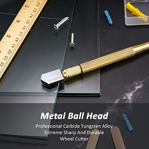Mudder Multi-Size Glass and Mirror Cutting Tool Set #TOP29