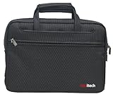 Navitech Black Sleek Premium Water Resistant Shock Absorbent 13.1 to 15.4 Laptop/Notebook Carry Bag Case Compatible with The Panasonic Toughbook CF-31JEGAX1M