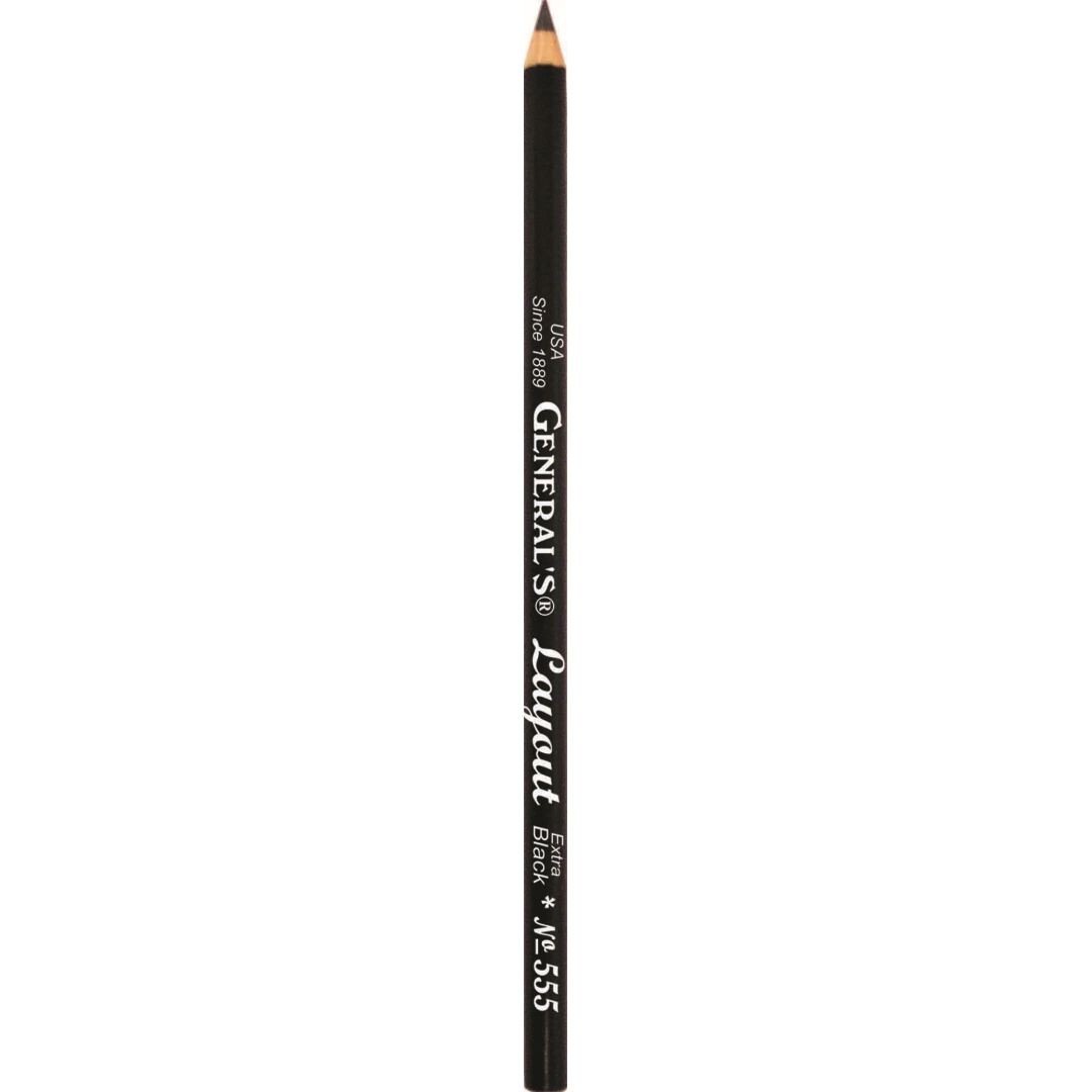 General's Â Layout Â Pencil - Extra Black
