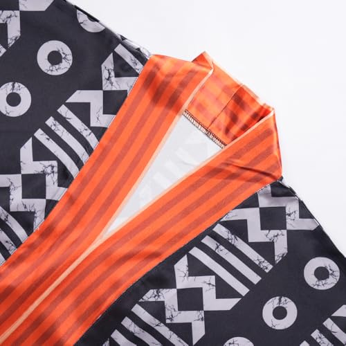 HD African Print Boubou Dress for Woman Rhinestone Kaftan Casual Gown Half Sleeves3