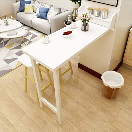 Beakjiful Mesa Plegable portátil Bandeja de Cama,Barra de Pared Plegable Mesa y sillas Gabinete de partición para el hogar Escritorio de la computadora Mesa de Comedor de la Cocina