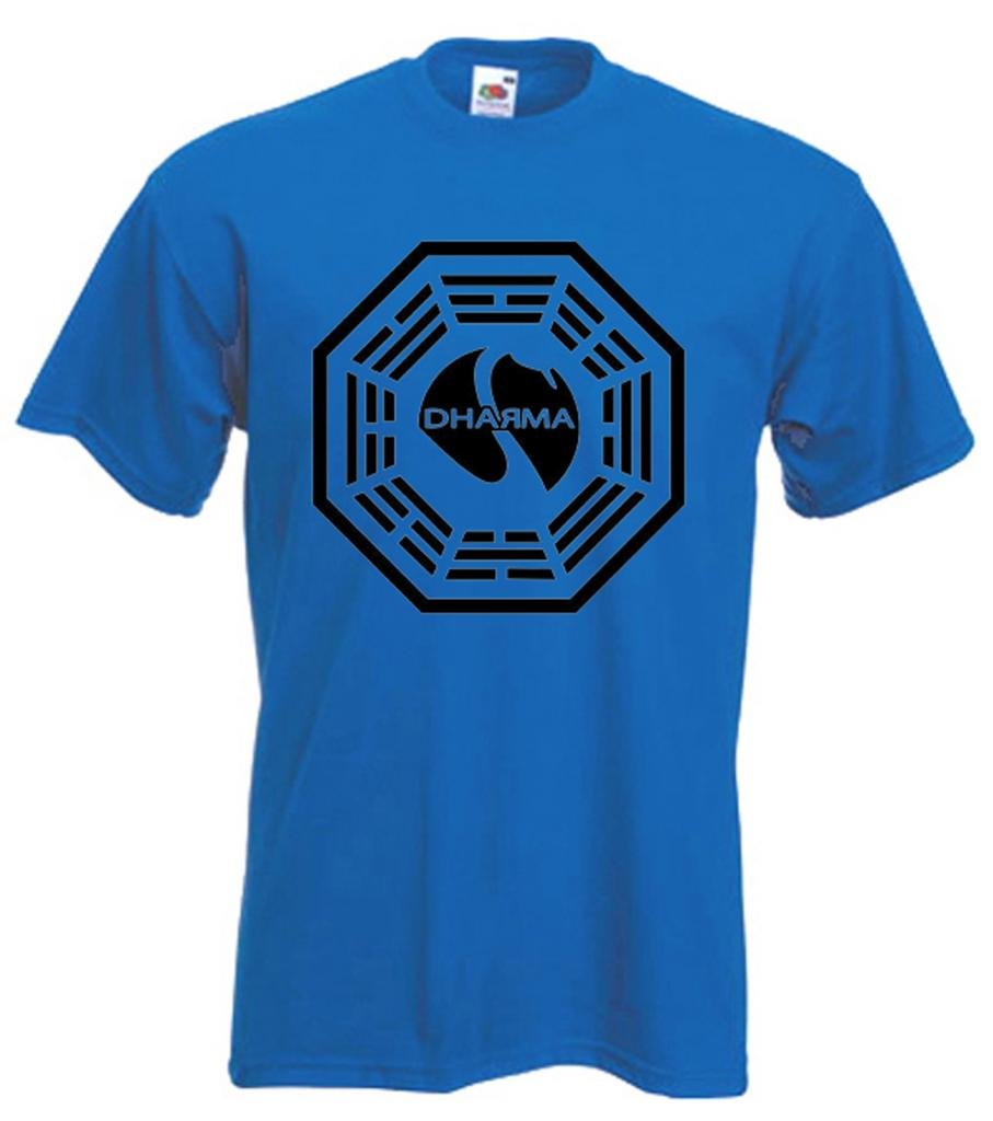 Dharma Initiative T-Shirt - Royal Blue - Large