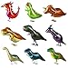 KESOTO Dinosaur Balloons Dinosaur Party Favor, 9 Pack Fun Walking Animal Balloons Mylar Foil Helium Animal Dino Balloons for Kids Birthday Party Decorations Dinosaur Party Supplies