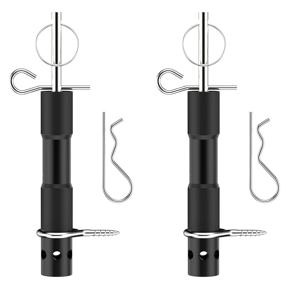 Torribala Black 2 Pcs Perimeter Trip Alarm,Camp Trip Wire Alarm Device Use 209 Primers Early Warning Security System For Camping