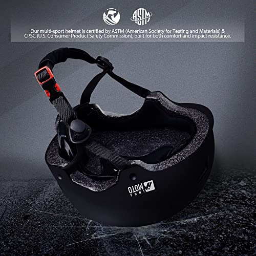 Skateboard Helmet for Adults Adjustable Certified Safety Adults