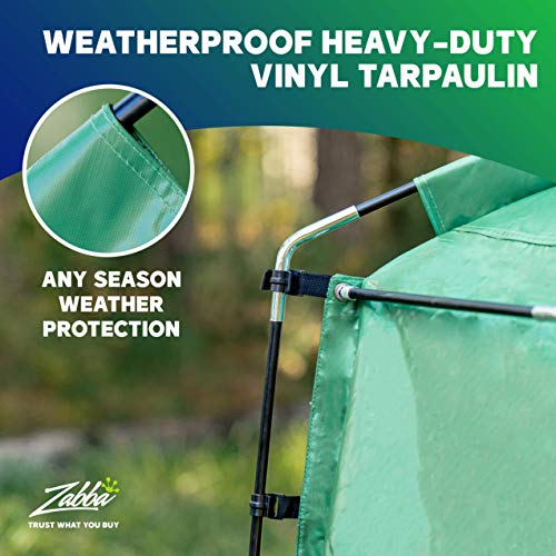The YardStash IV: Heavy Duty, Space Saving Outdoor Storage Shed Tent