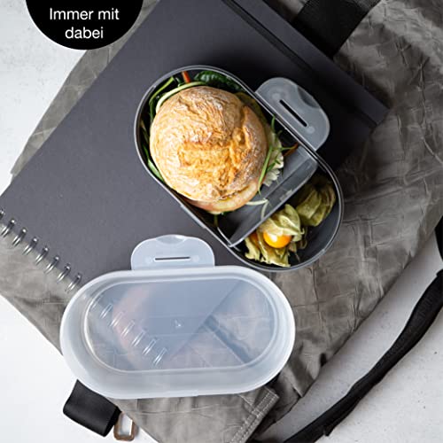 Moritz & Moritz 3x Brotdose mit Fächer - Mix & Match Lunchbox– Vesperdose Erwachsene