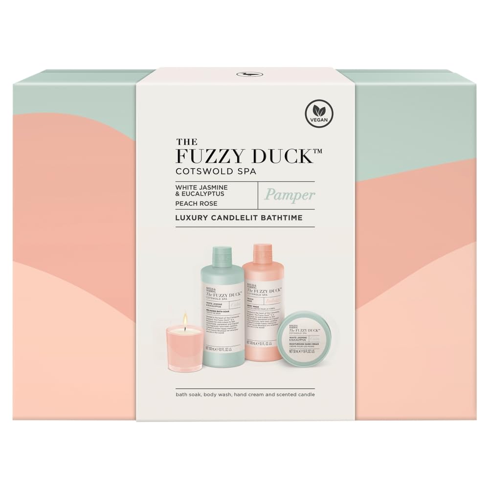 Baylis & HardingThe Fuzzy Duck Cotswold Spa Luxury Candlelit Bathing Gift Set (Pack of 1) - Vegan Friendly