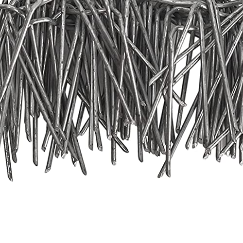 Patenthaften im Set - Verschiedene Größen - Krampen Kranznadeln Haften Steckklammern Patenthafte für Kränze Römerhaften für den Garten (17 x 35 mm 50 Stück)