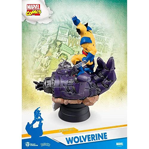 Diorama D-Stage Wolverine Beast Kingdom DS-021 Marvel Comics 15 cm