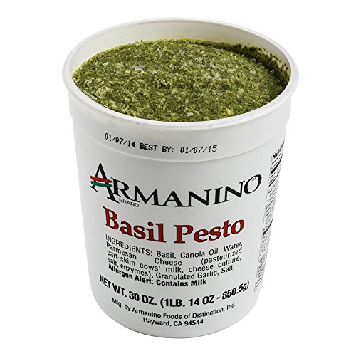 Armanino Frozen Pesto Basil Sauce, 30 oz., (6 count)