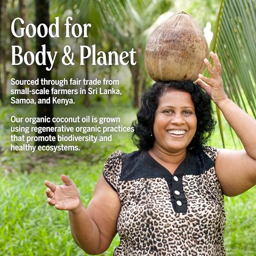 image for Dr. Bronner's - Organic Virgin Coconut Oil (Whole Kernel, 30 Ounce) - 