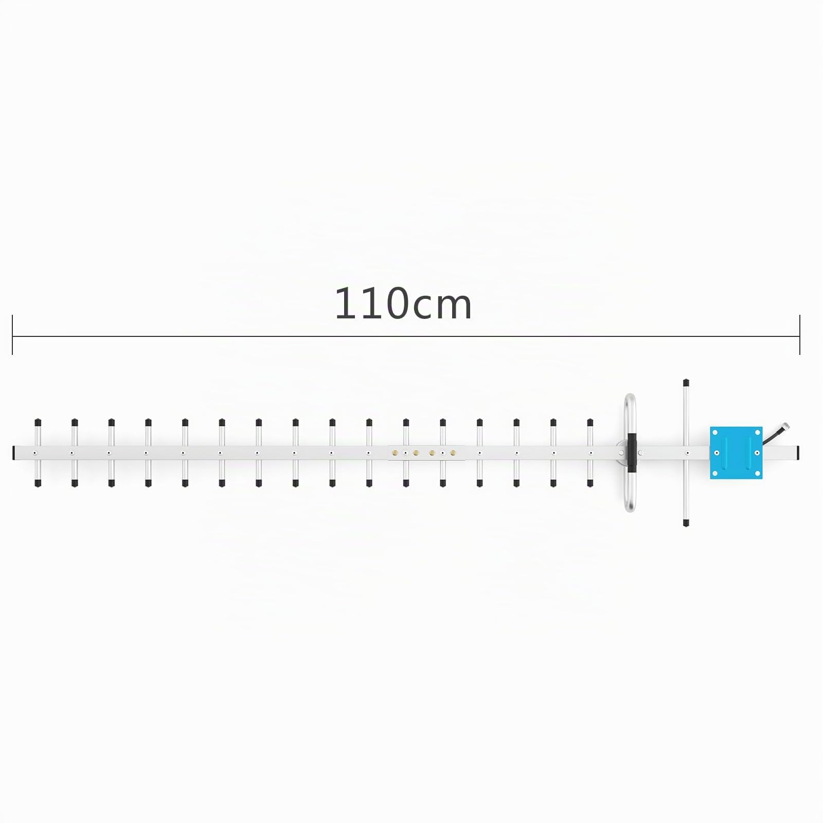 Antenna 4G Esterna Direzionale LTE 20dBi 800-2700Mhz per Router, Modem, Amplificatori di segnale, Antenna Yagi ad altissimo guadagno pieghevole
