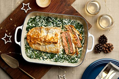 Image of Le Creuset Enameled Cast Iron Rectangular Roaster, 5.25 qt., Shallot