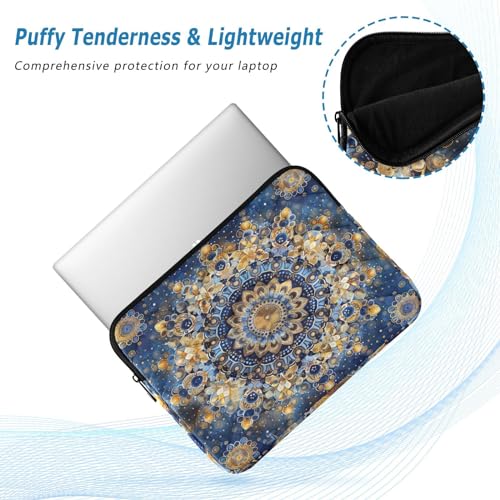 Funda para portátil 13-14 pulgadas diseño Mandala impermeable miniatura 5