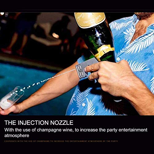 Nacht Club Pool Party Bar Lounge Champagne Spuitpistool Champagne Schietmachine Wijn Fles Gieten Machine Atmosfeer Prop voor Aluminium en Abs - Image 5
