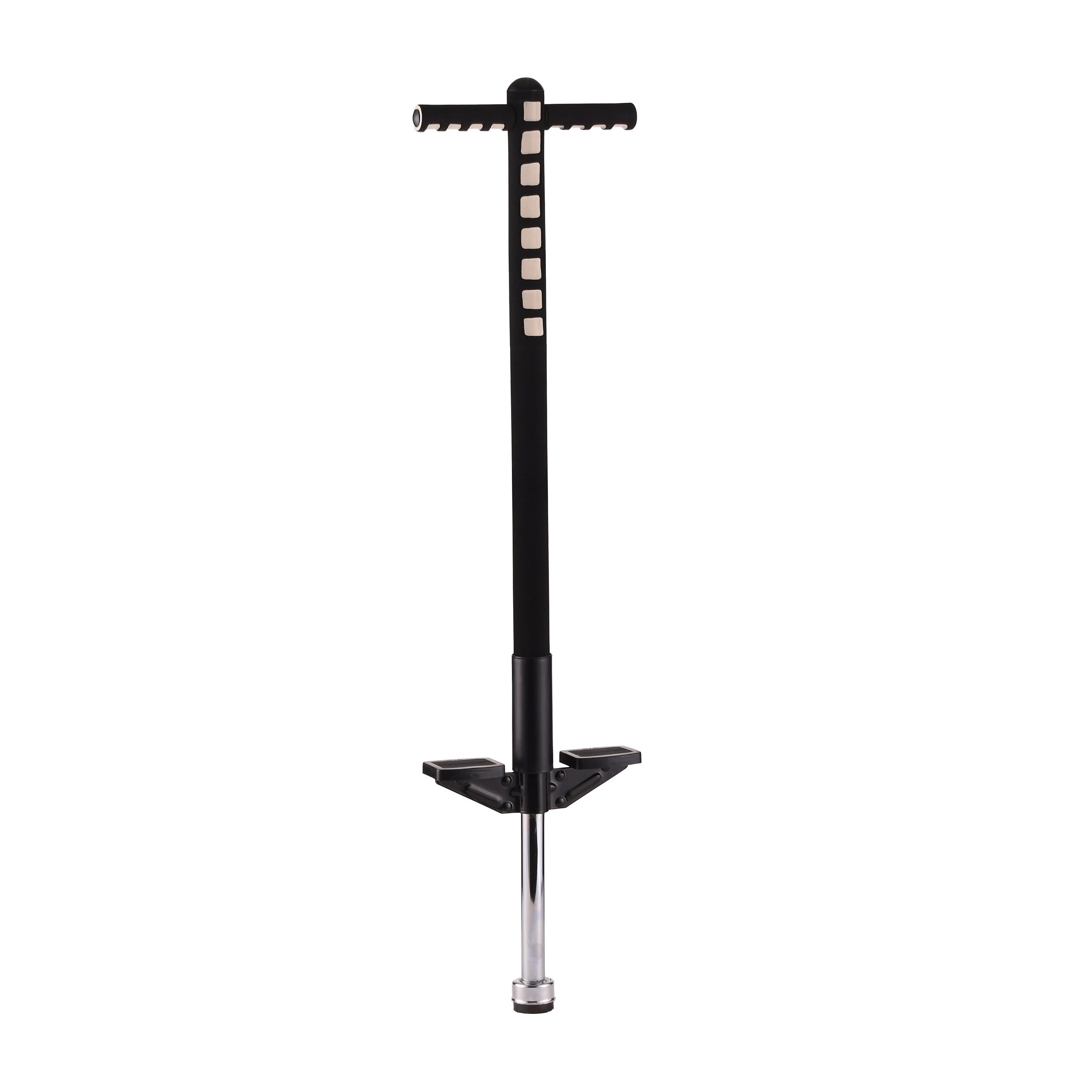 Pogo stick pour enfants inox noir 94.5 x 23.5 cm avec protection