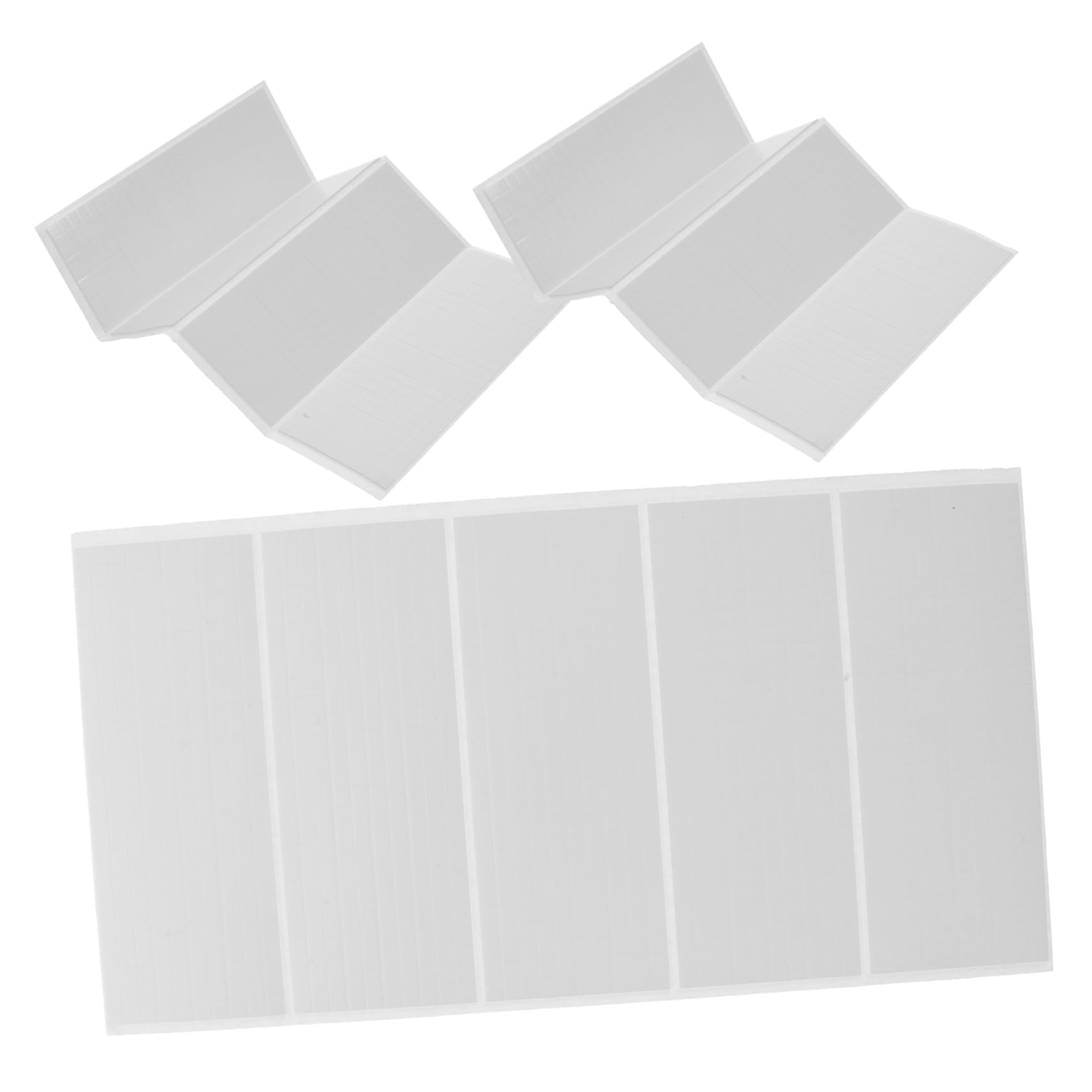 ABOOFAN 3 Sätze Doppelseitige Selbstklebende Streifen Handwerk Klebrig Beidseitig Einseitig Doppelt Pads Scrapbooking-klebstoffe Doppelseitige Klebepunkte Eva Weiß 3 Blätter * 3