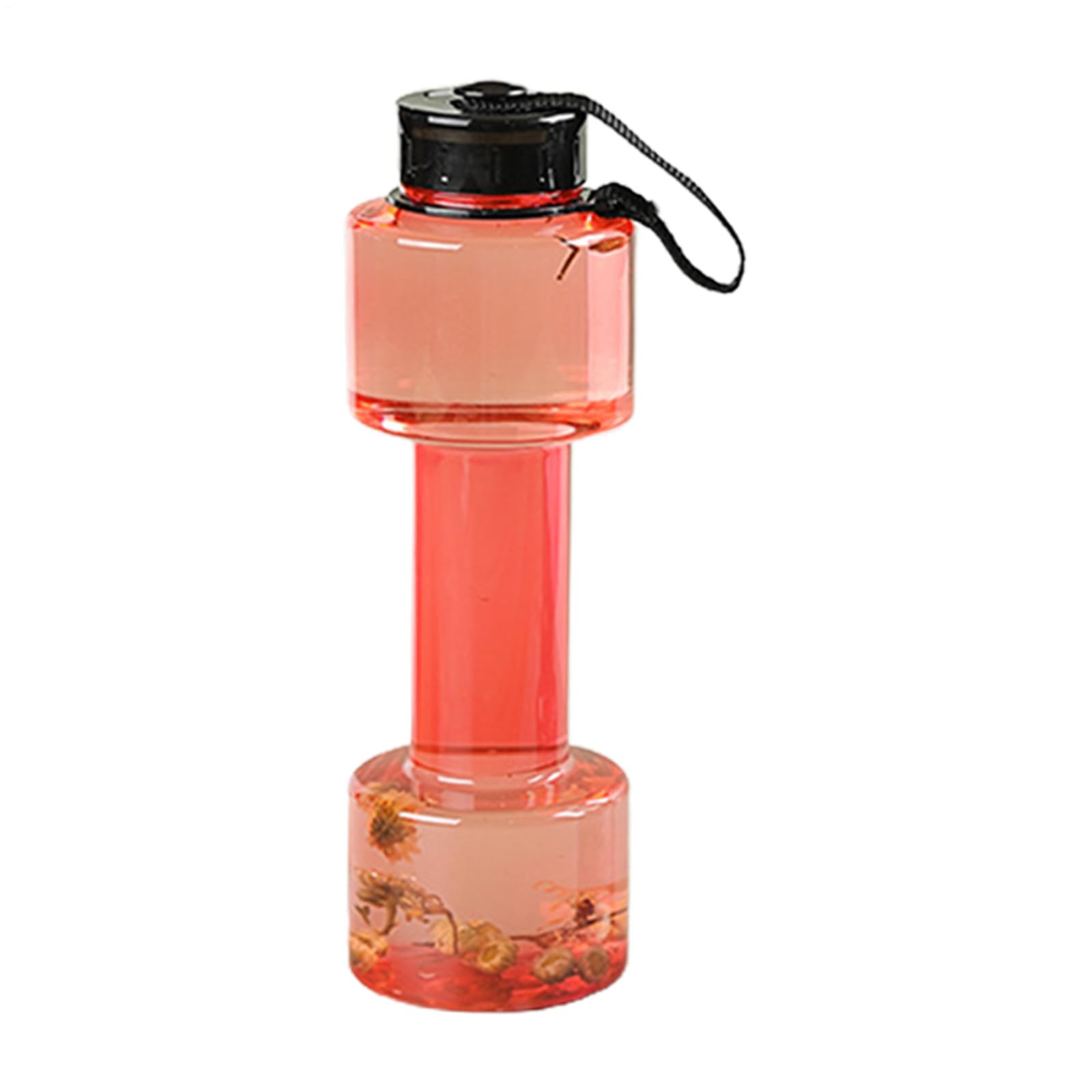 Dumbbell Water Bottle – 700ml Fitness Dumbbell Shaped Sports Bottle | Leakproof bpa-frees Travel Hydration Jug, Portable Gym Accessory for Running Yoga Cycling, Camping Outdoor Workouts