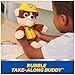 GUND PAW Patrol Official Rubble Take Along Buddy Plush Toy, Premium Stuffed Animal for Ages 1 & Up, Yellow/Brown, 13”