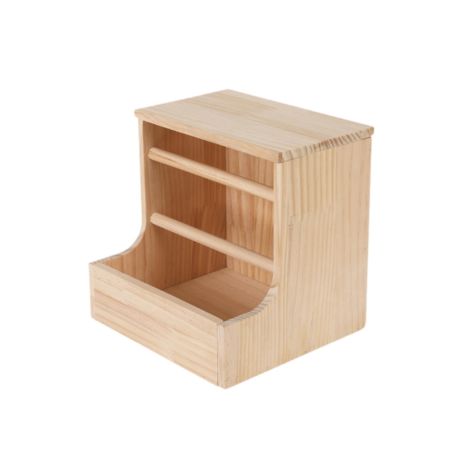 MagiDeal Mangeoire à Foin en Bois pour Lapins, Râtelier à Foin 20x10x20cm