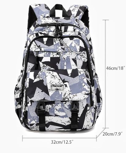 ORILOOSEN Mochila escolar para adolescentes, mochila escolar, mochila de lazer para ensino fundament