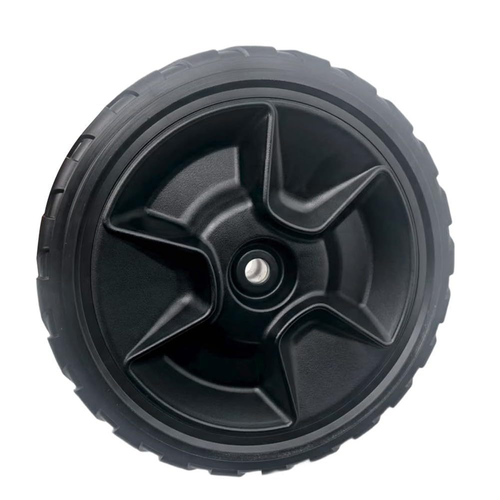 Juego de ruedas de plástico para cortacésped de 8 pulgadas y kit de engranajes de transmisión 12T compatible con la serie HRN216, incluye clips y resortes