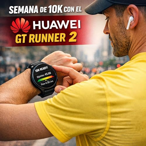 Semana de 10k con el Huawei GT Runner 2