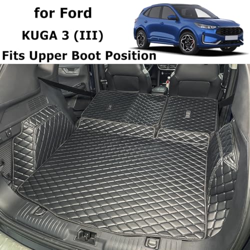 Tapis de coffre Ford Kuga 3 chien protection coffre haute 2019-2026 - 7