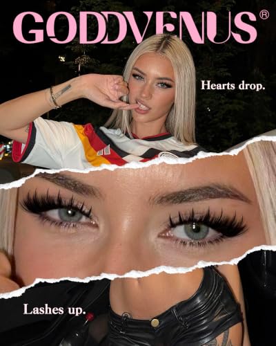 Image of Goddvenus Manga Fluffy Eyelash Clusters with Spikes and Bottom Lash Cluster | 5D volume individual lashes D curl lash cluster reusable Cluster Eyelash Extension natural wispy eyelashes cluster