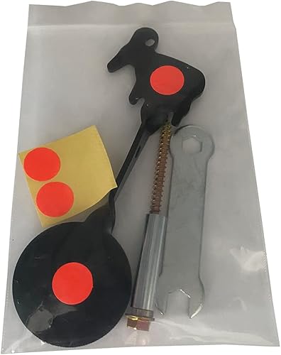 Miniatura 4 de 0118in árbol de pie Spinner objetivo fácil de llevar hendidura Plinking blanco