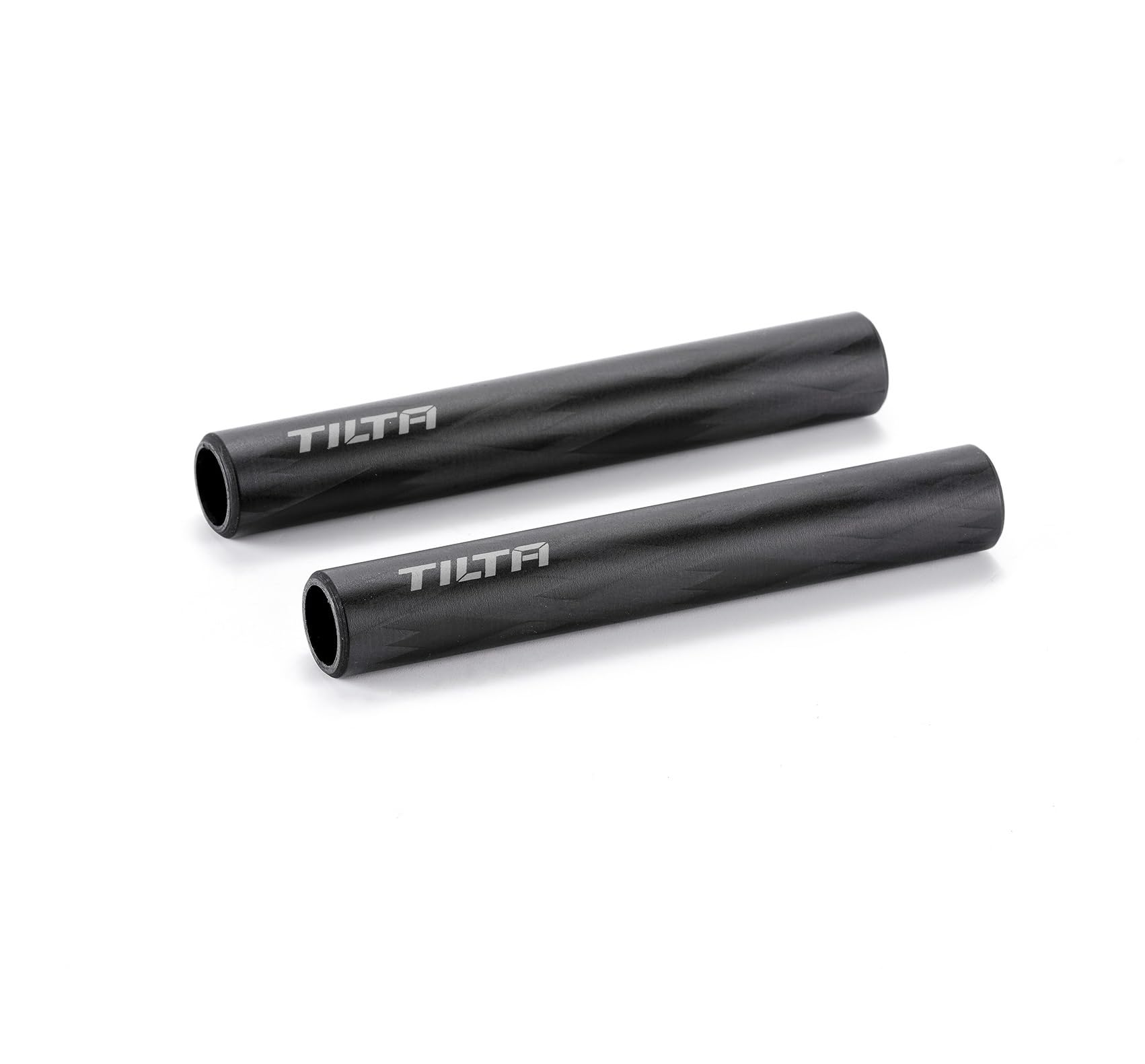 Tilta 2X Carbon Fiber Rods 15mm for Rail Support System | Increased Strength | Limited Reflection | Lightweight | DSLR Shoulder Rig, Camera Stabilizer