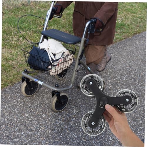 Roues de chariot de course triangle Toddmomy solution pour monter les escaliers - 7