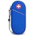 SITHON EpiPen Medical Tragetasche, tragbare Notfalltasche Isolierte Medikament Tasche Organizer für 2 EpiPens, Asthma-Inhalator, Anti-Histamin, Auvi-Q, Allergy Medicine Essentials, (Blau)