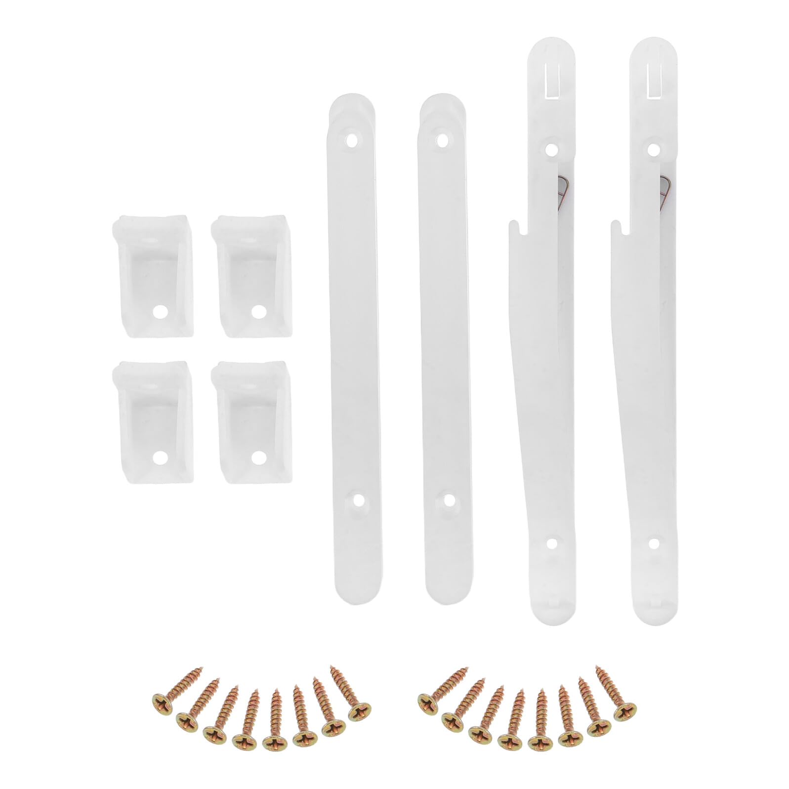 Connecteur de rail de barrière lit bébé plastique blanc pièces assemblage