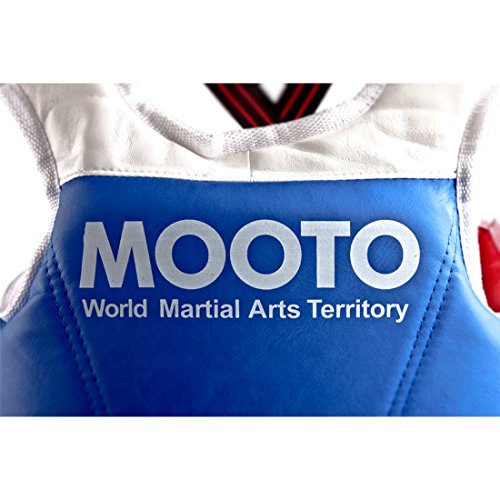 Mooto Korea Taekwondo Reversible Chest Guard Approved Protector Gear Mma Tkd (4_L) #TOP5